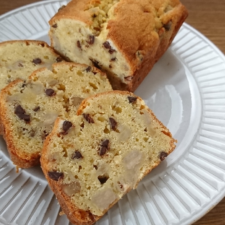 ワンボウルで混ぜるだけ バナナチョコチップケーキ レシピ 作り方 By Lamiquie 楽天レシピ ワンボウルで混ぜるだけ バナナチョコチップケーキ レシピ 作り方 By Lamiquie 楽天レシピ